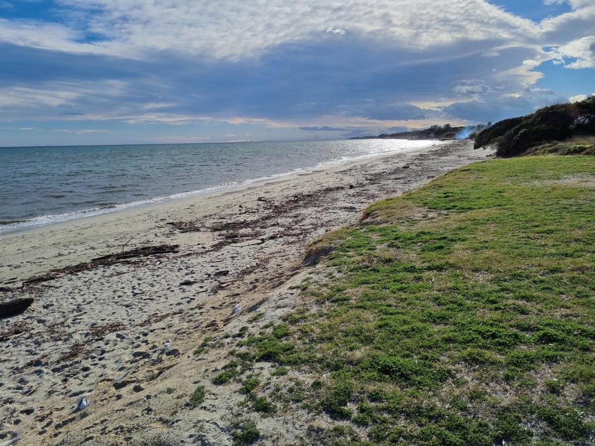 Appartement T2 dans résidence avec piscine Moriani-Plage Esterno foto